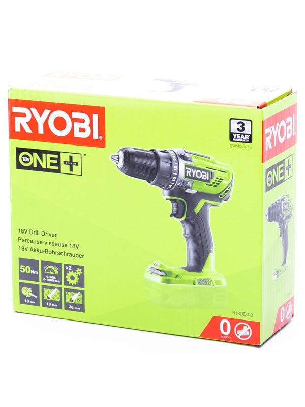 Ryobi Akku-Bohrschrauber 'ONE+ R18DD3-0' ohne Akku und Ladegerät, Bild 3