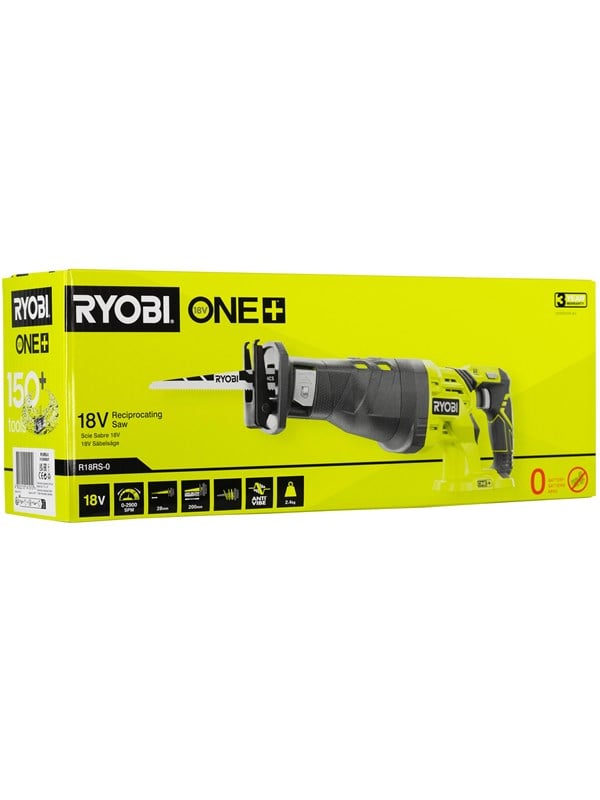 Ryobi Akku-Säbelsäge 'ONE+ R18RS-0' 18 V ohne Akku, Hublänge 28 mm, Bild 3