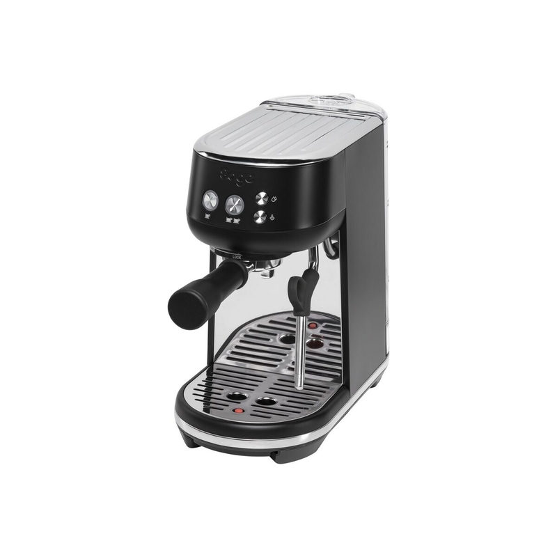 Sage Espresso Maschine the Bambino black Espressomaschine mit Siebträger Schwarz 1600W mit Heißwasserauslass, Bild 2
