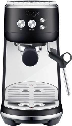 Sage Espresso Maschine the Bambino black Espressomaschine mit Siebträger Schwarz 1600W mit Heißwasserauslass, Bild 3