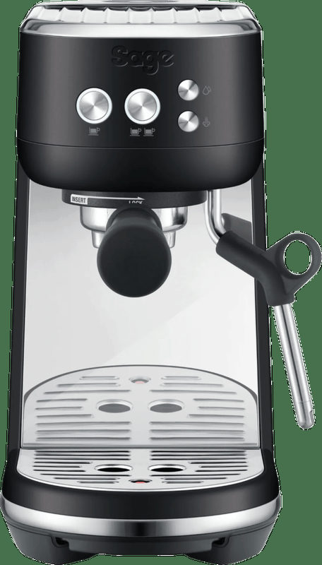 Sage Espresso Maschine the Bambino black Espressomaschine mit Siebträger Schwarz 1600W mit Heißwasserauslass, Bild 4