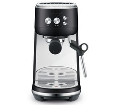 Sage Espresso Maschine the Bambino black Espressomaschine mit Siebträger Schwarz 1600W mit Heißwasserauslass