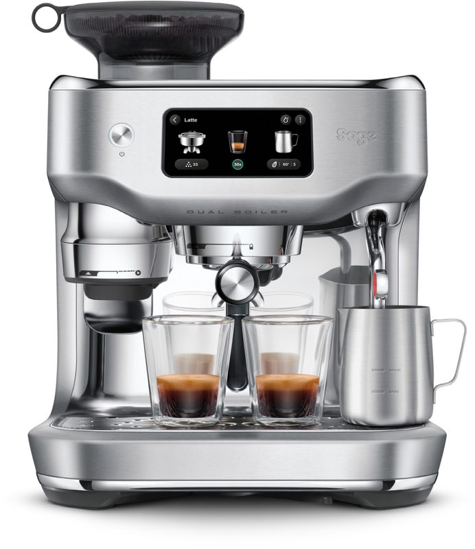 Oracle Dual Boiler Brushed Stainless Steel Siebträger-Espressomaschine, Bild 3