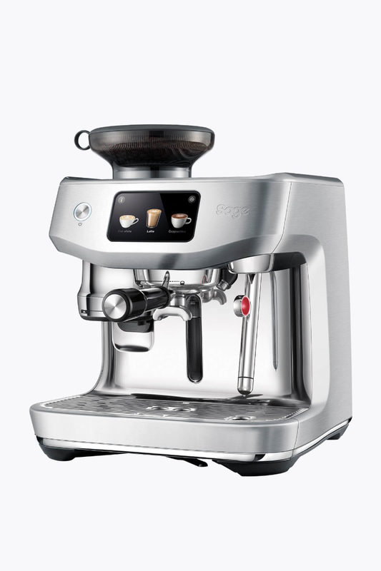 Sage Oracle Jet Siebträgermaschine Edelstahl | SES985BSS4EEU1 | 58 mm Siebträger | ThermoJet Technik & Auto