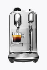 Sage the Creatista Plus Nespresso Kapselmaschine | SNE800BSS4EGE1 | Edelstahl | 1,5 l Wassertank |
