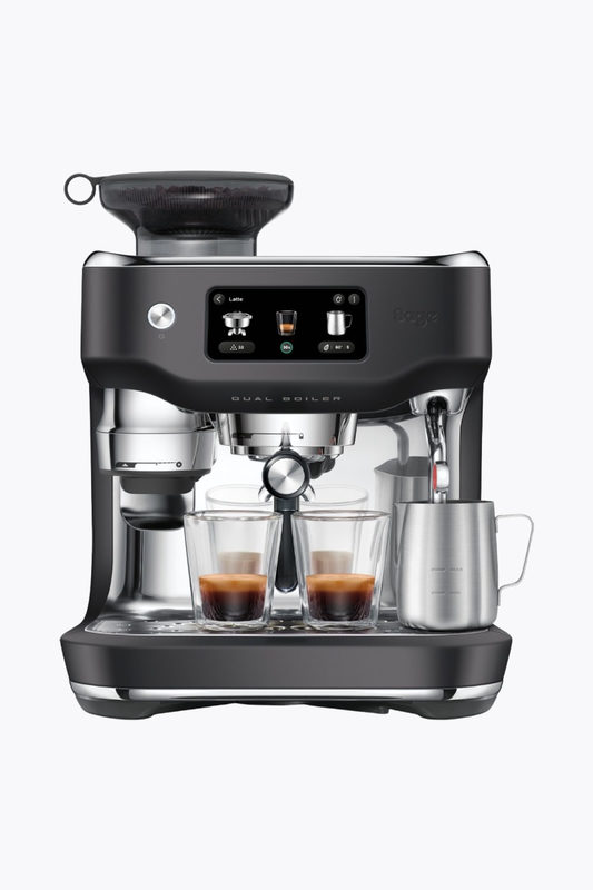 Sage the Oracle Dual Boiler Siebträgermaschine Schwarz | SES995BTR4EEU1 | Profi-Maschine mit 58 mm Siebträger