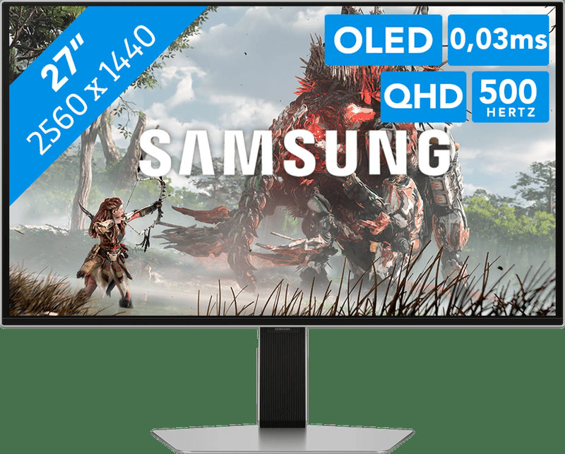 Samsung Odyssey G6 G60SF LS27FG602SUXEN 27 Zoll WQHD QD-OLED 16:9 500 Hz Gaming Monitor