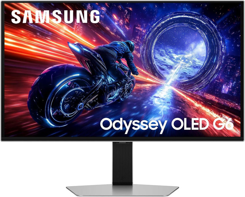 Samsung Odyssey G6 G60SF LS27FG602SUXEN 27 Zoll WQHD QD-OLED 16:9 500 Hz Gaming Monitor, Bild 4