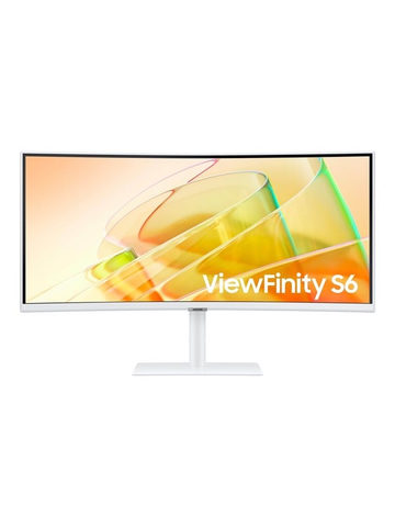 Samsung ViewFinity S6 S34C650TAU LED-Monitor EEK G (A - G) 86.4cm (34 Zoll) 3440 x 1440 Pixel 21:9 5