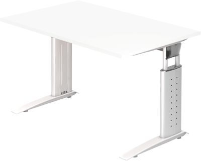 Schreibtisch TARVIS, C-Fuß, Quadrat, B, Bild 2