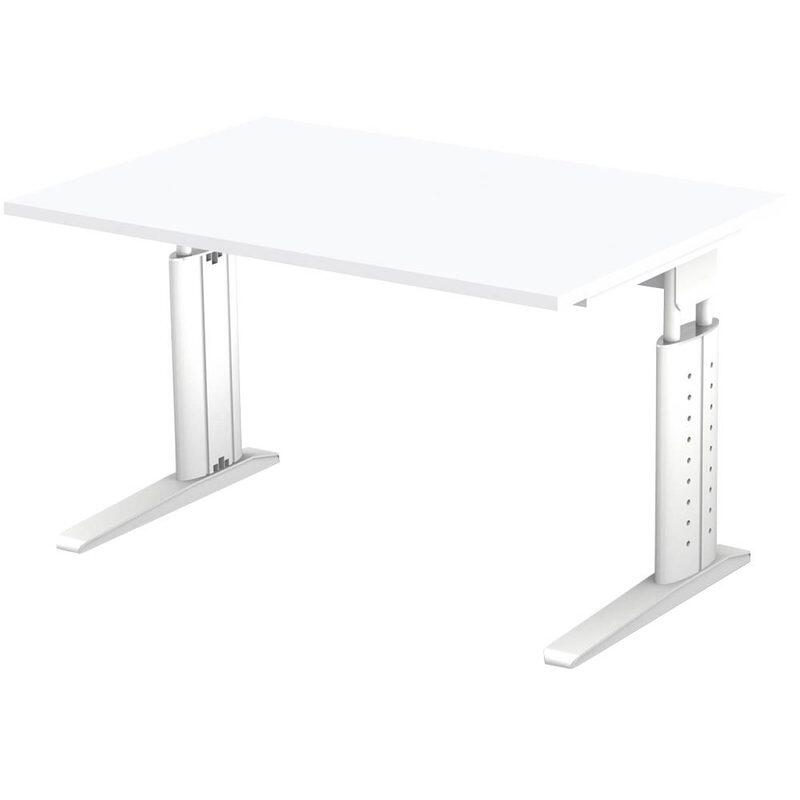 Schreibtisch TARVIS, C-Fuß, Quadrat, B, Bild 3
