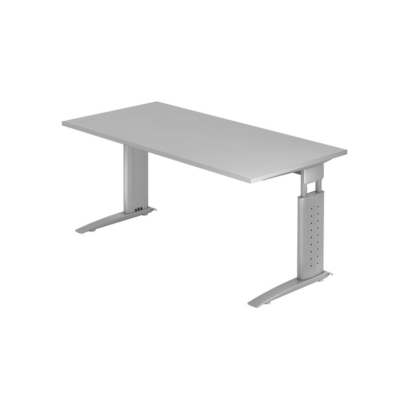 Schreibtisch TARVIS, C-Fuß, Rechteck, B, Bild 3