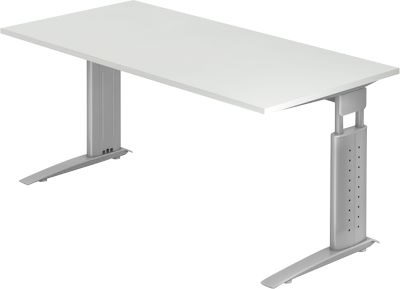 Schreibtisch TARVIS, C-Fuß, Rechteck, B, Bild 4