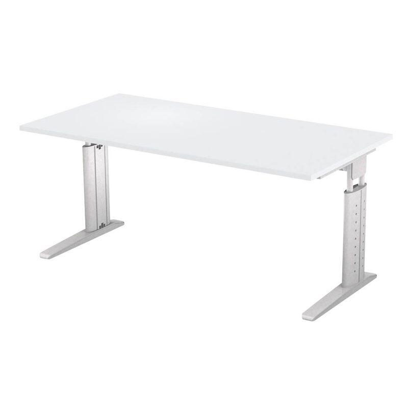 Schreibtisch TARVIS, C-Fuß, Rechteck, B, Bild 5