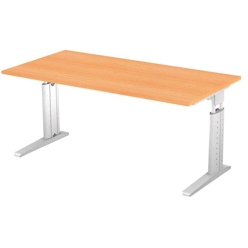 Schreibtisch TARVIS, C-Fuß, Rechteck, B, Bild 5