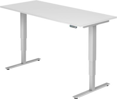 Schreibtisch Teda H630-1270xb1800xt800mm Weiß Gerade Form Elektr.höhenv.