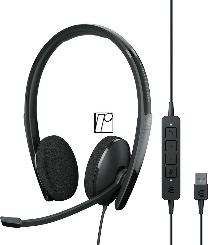 EPOS ADAPT 160 USB II Kabelgebundenes, beidseitiges USB-Headset, Ohraufliegend, UC optimiert, Bild 2