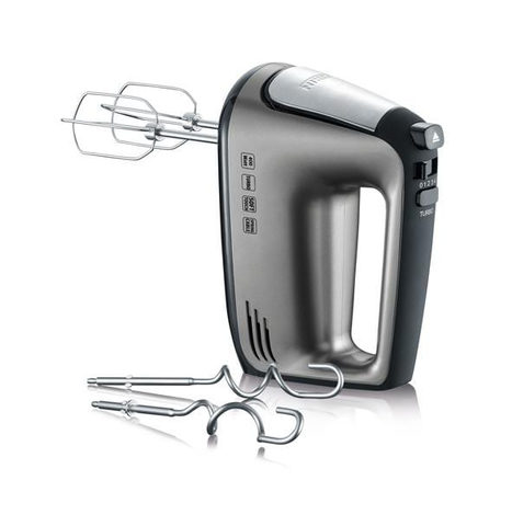 Severin 3832 Handmixer 400W Edelstahl, Grau (metallic)