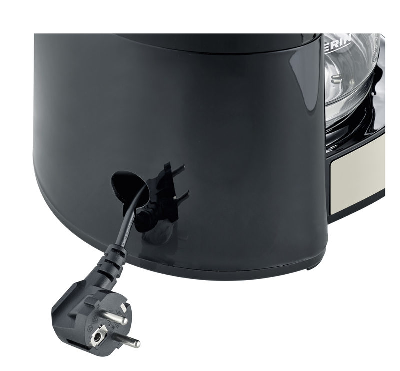 Severin 9575 Kaffeemaschine Beige, Schwarz Fassungsvermögen Tassen=10 Glaskanne