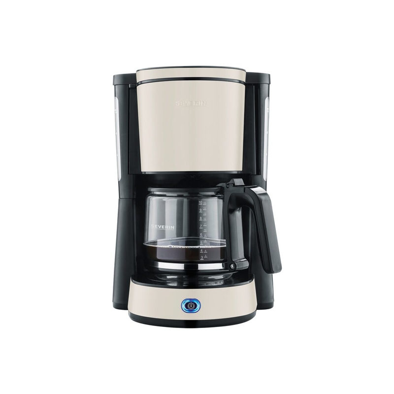 Severin 9575 Kaffeemaschine Beige, Schwarz Fassungsvermögen Tassen=10 Glaskanne, Bild 3