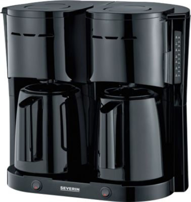 Severin Duo-Filterkaffeemaschine KA 9315 schwarz