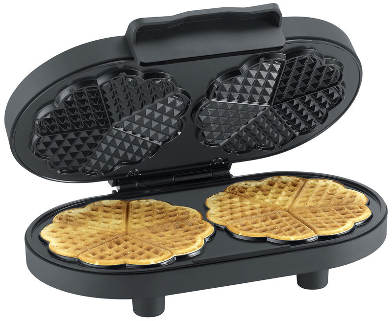 SEVERIN Duo-Waffeleisen Black Line WA 2118 sw (WA 2118), Bild 4