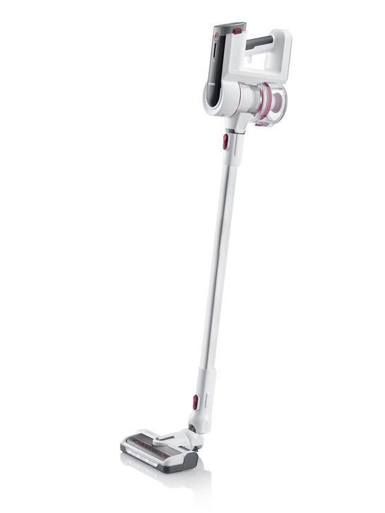 Severin HV 7166 Stabstaubsauger/Elektrischer Besen Beutellos 0,4 l 400 W Rot - Weiß (HV7166), Bild 4