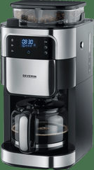 Severin KA 4813 Filterkaffeemaschine Edelstahl-Mahlwerk