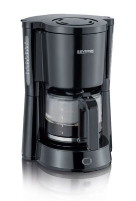 Severin KA 4815 Kaffeemaschine Schwarz Fassungsvermögen Tassen=10 Warmhaltefunktion