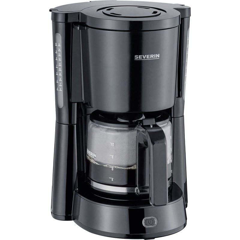 Severin KA 4815 Kaffeemaschine Schwarz Fassungsvermögen Tassen=10 Warmhaltefunktion, Bild 3