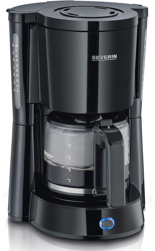 Severin KA 4815 Kaffeemaschine Schwarz Fassungsvermögen Tassen=10 Warmhaltefunktion, Bild 6