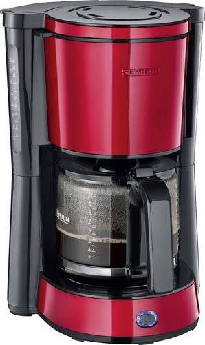 Severin KA 4817 Kaffeemaschine Rot (metallic), Schwarz Fassungsvermögen Tassen=10, Bild 2