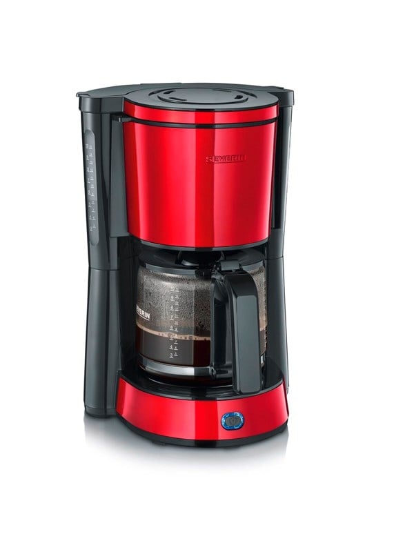 Severin KA 4817 Kaffeemaschine Rot (metallic), Schwarz Fassungsvermögen Tassen=10, Bild 5