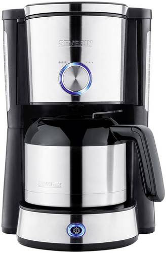Severin Ka 4845 'type Switch' Kaffeemaschine Edelstahl, Schwarz Fassungsvermögen Tassen=8 Isolierka, Bild 2