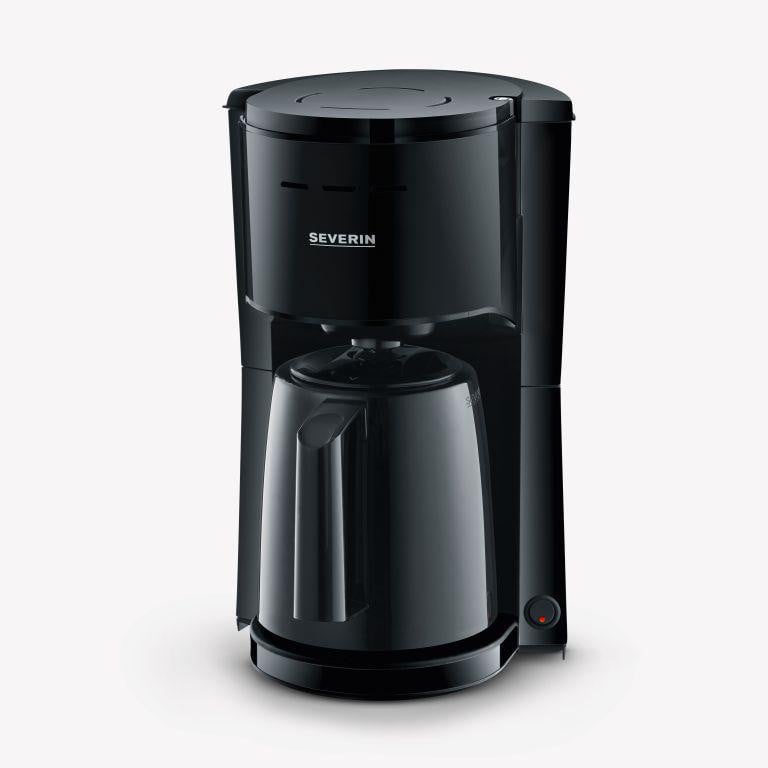 Severin KA 9306 Kaffeemaschine mit Thermokanne 1000W schwarz, Bild 2