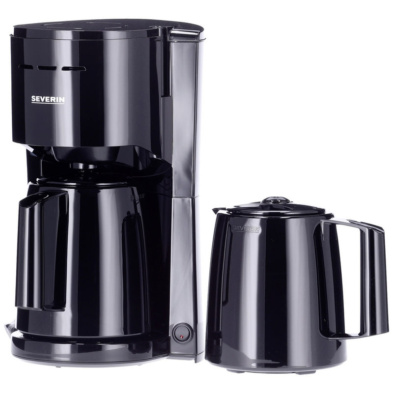 Severin KA 9307 Filterkaffeemaschine 2 Thermokannen schwarz, Bild 2