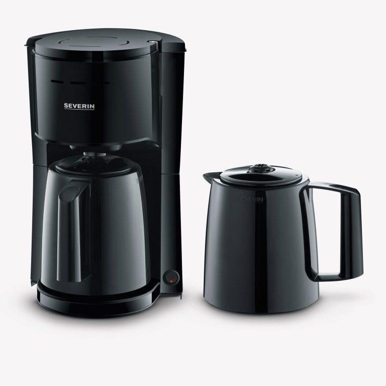 Severin KA 9307 Filterkaffeemaschine 2 Thermokannen schwarz, Bild 4