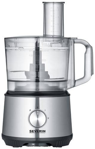 Severin KM 3892 Küchenmaschine 1200W Silber, Schwarz, Bild 2