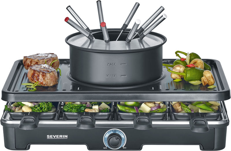 Severin Raclette RG 2347 Raclette-Fondue Kombination, Bild 2