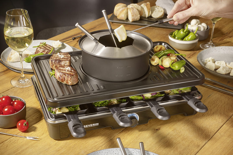 Severin Raclette RG 2347 Raclette-Fondue Kombination, Bild 3