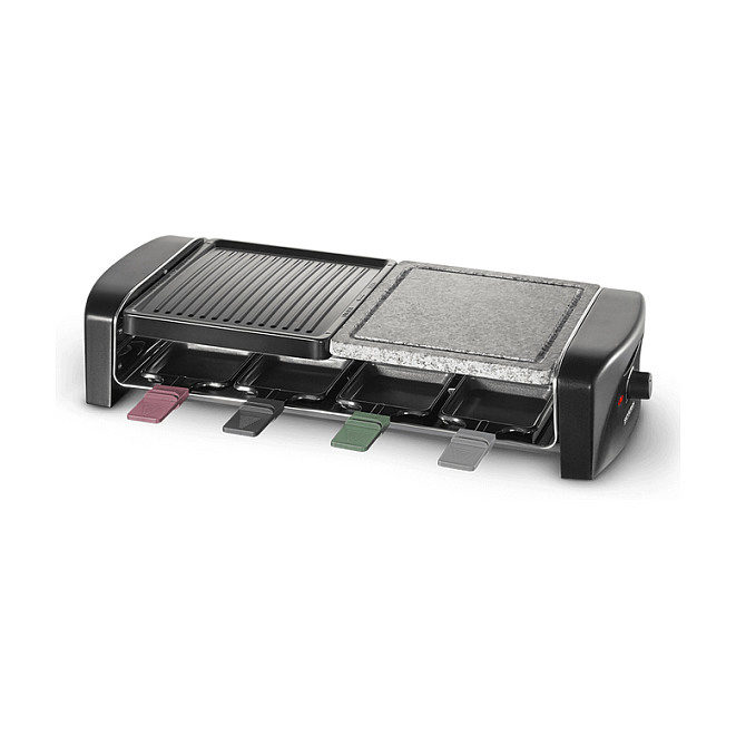 Severin RG 9645 Raclette-Grill mit Naturstein 1.400W schwarz, Bild 5