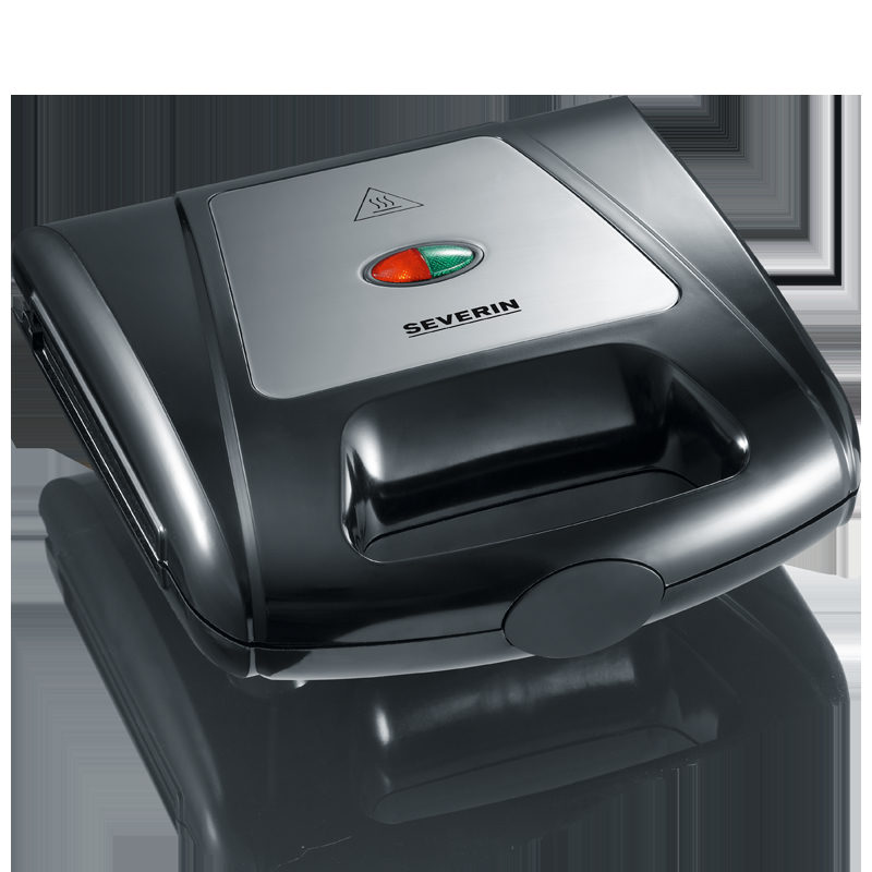 Severin SA 2968 Multi-Sandwich-Toaster, ca. 1000 W, schwarz/chrome, Bild 3