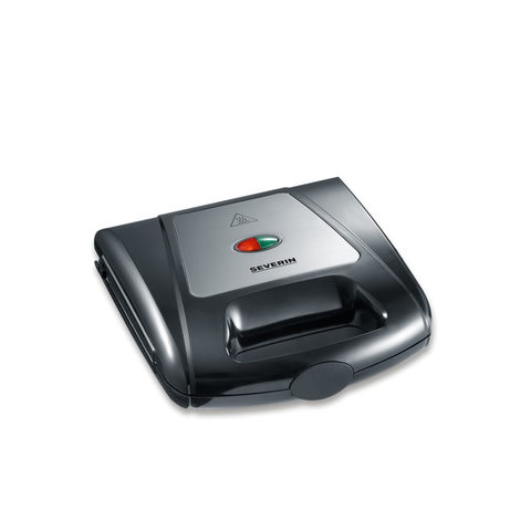 Severin SA 2968 Multi-Sandwich-Toaster, ca. 1000 W, schwarz/chrome