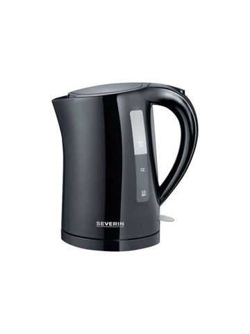 SEVERIN Wasserkocher 1,5 Liter schwarz