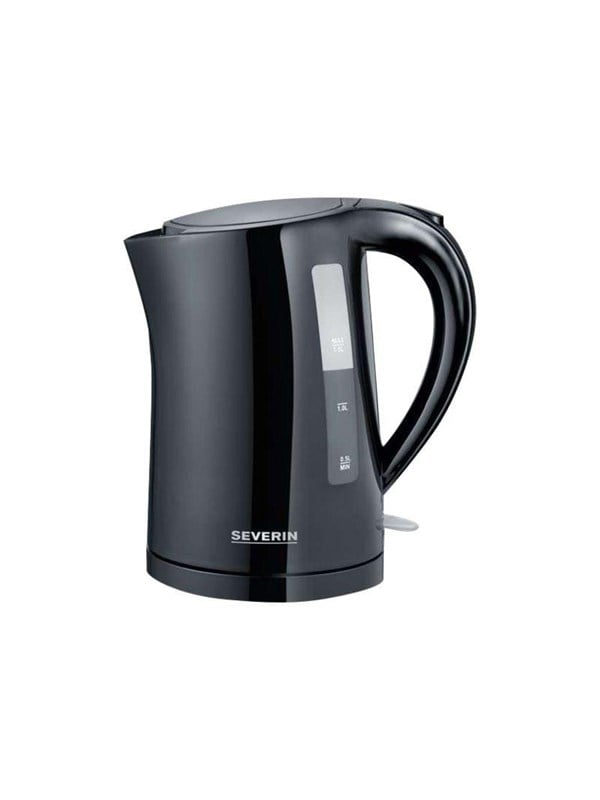 SEVERIN Wasserkocher 1,5 Liter schwarz
