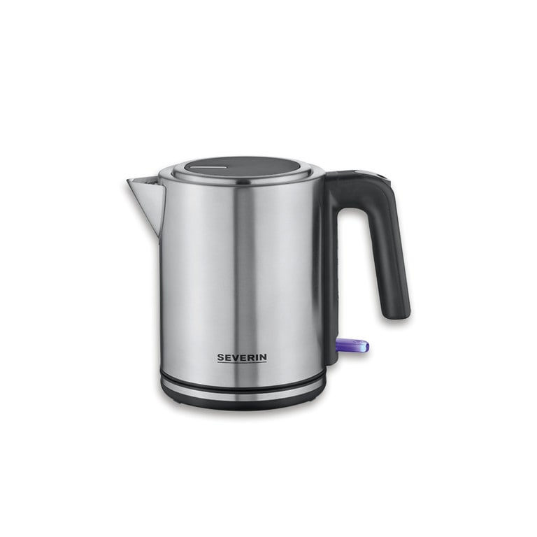 Severin Wasserkocher WK 3489 | Schwarz-Silber | 1,0 Liter | 2400 Watt Edelstahl Wasserkocher für schnellen, Bild 2