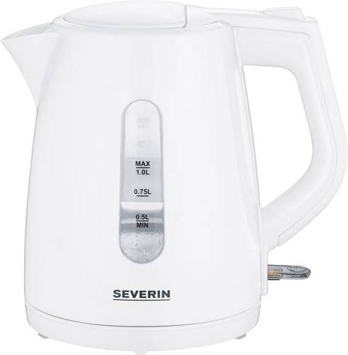 Severin WK 3411 Wasserkocher 1l 2200W weiß