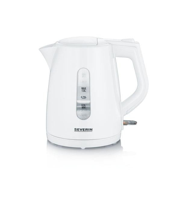 Severin WK 3411 Wasserkocher 1l 2200W weiß, Bild 2
