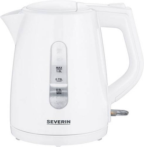 Severin WK 3411 Wasserkocher 1l 2200W weiß
