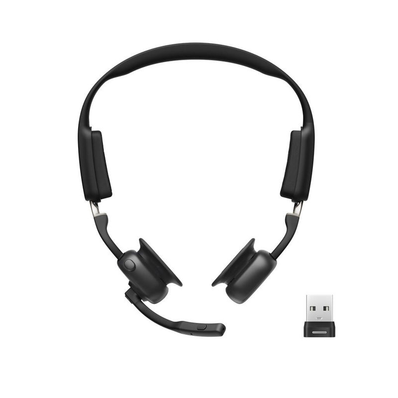 Shokz OpenMeet UC Knochenschall-Headset schwarz inkl., Bild 2